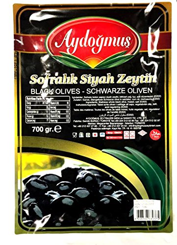 Aydogmus Black Olives 700g
